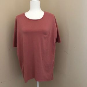 LuLaRoe Dusty Rose Irma top
